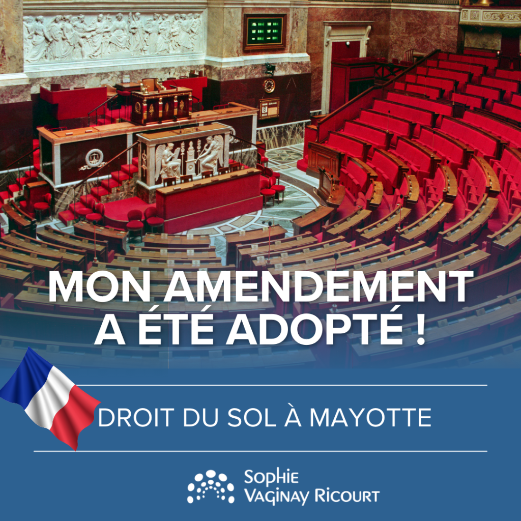amendement droit du sol Mayotte