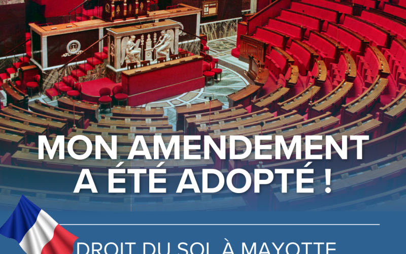 amendement droit du sol Mayotte